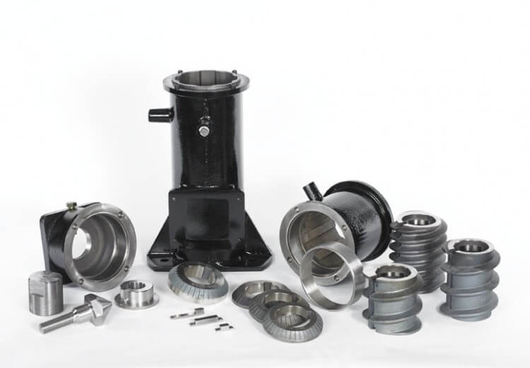 extruder equipment parts