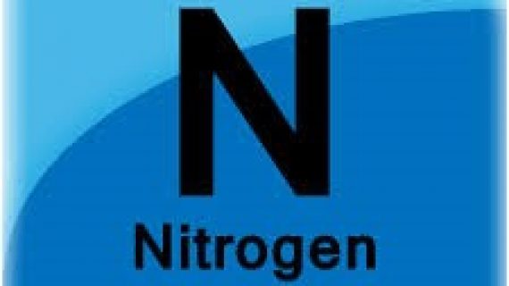 Image of Nitrogen in Blue Box from Periodic Table of Elements